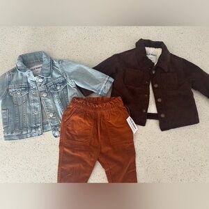 Old navy jackets and pant